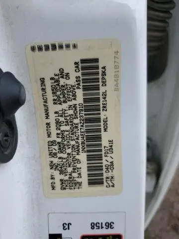 2010 TOYOTA COROLLA BASE  