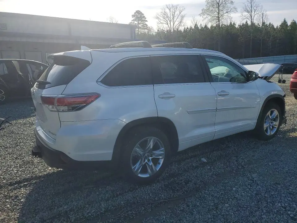 2016 TOYOTA HIGHLANDER LIMITED PLATINUM  