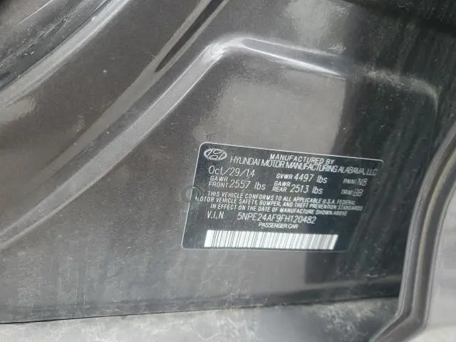 2015 HYUNDAI SONATA SE  