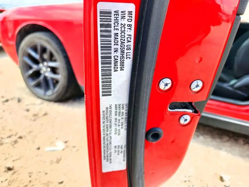 2021 DODGE CHALLENGER SXT  