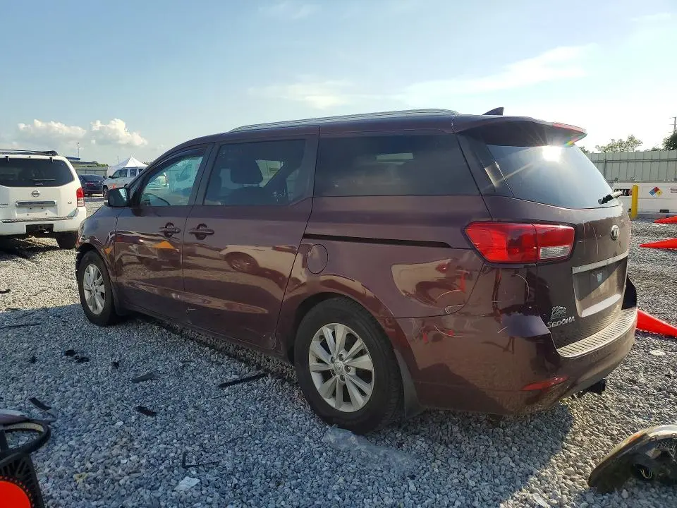 2016 KIA SEDONA LX  