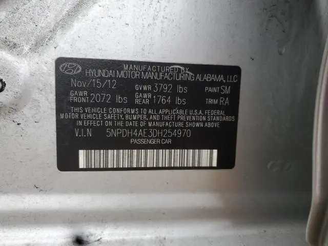 2013 HYUNDAI ELANTRA GLS  