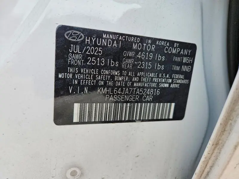 2026 HYUNDAI SONATA SEL SPORT  