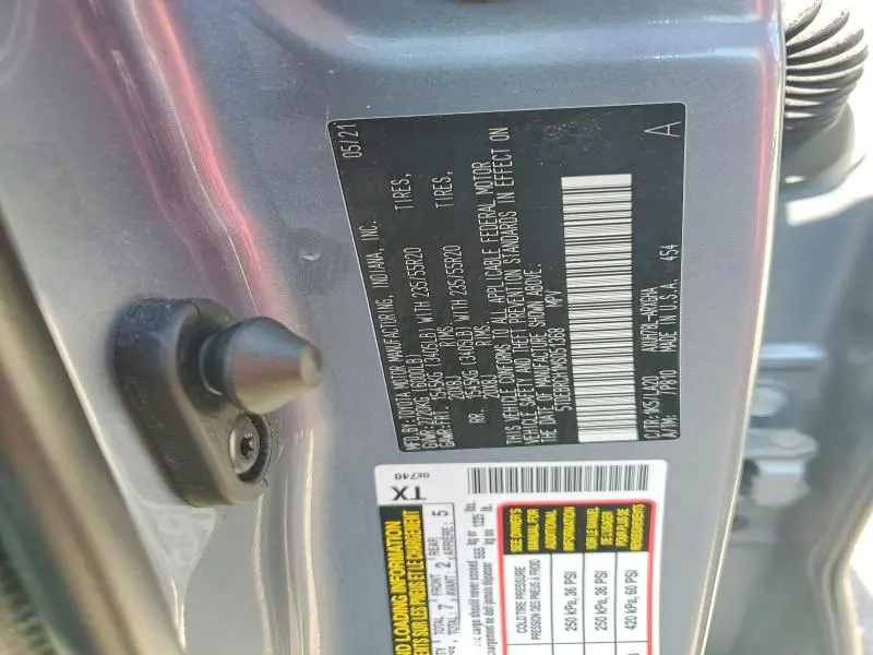 2021 TOYOTA HIGHLANDER HYBRID PLATINUM  