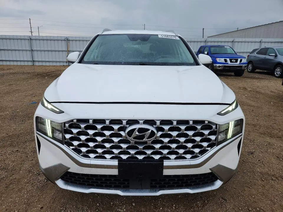 2021 HYUNDAI SANTA FE BLUE  