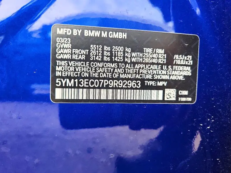2023 BMW X3 M  