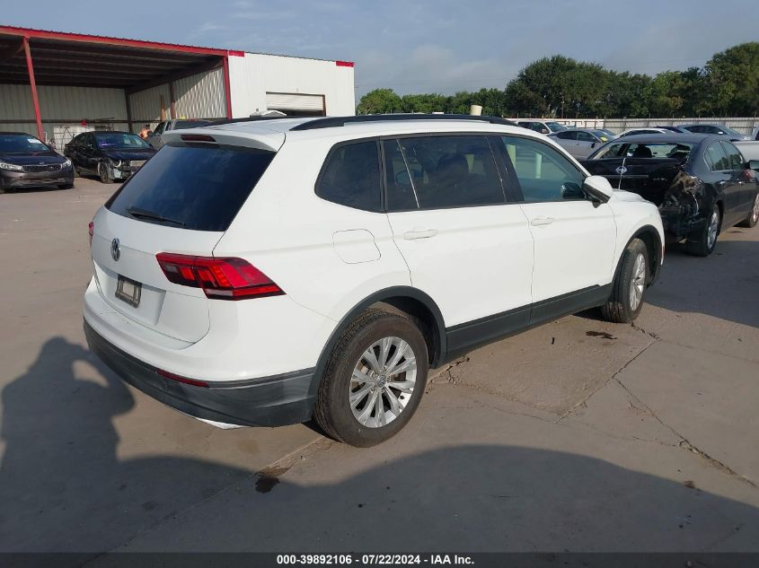 2019 VOLKSWAGEN TIGUAN 2.0T S