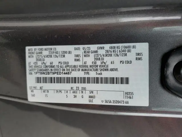 2023 FORD F250 SUPER DUTY  