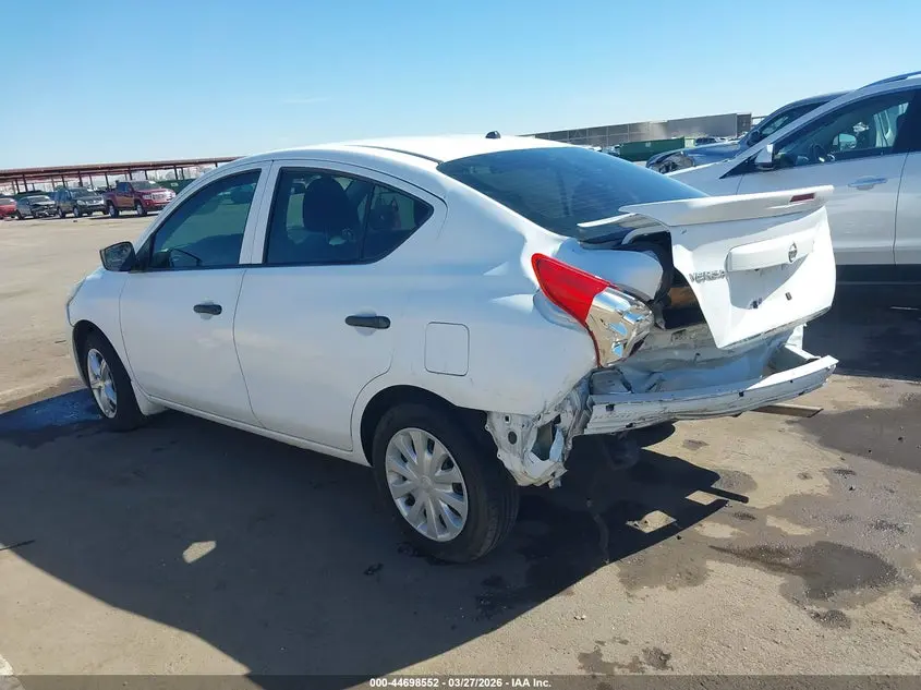 2019 NISSAN VERSA 1.6 S+