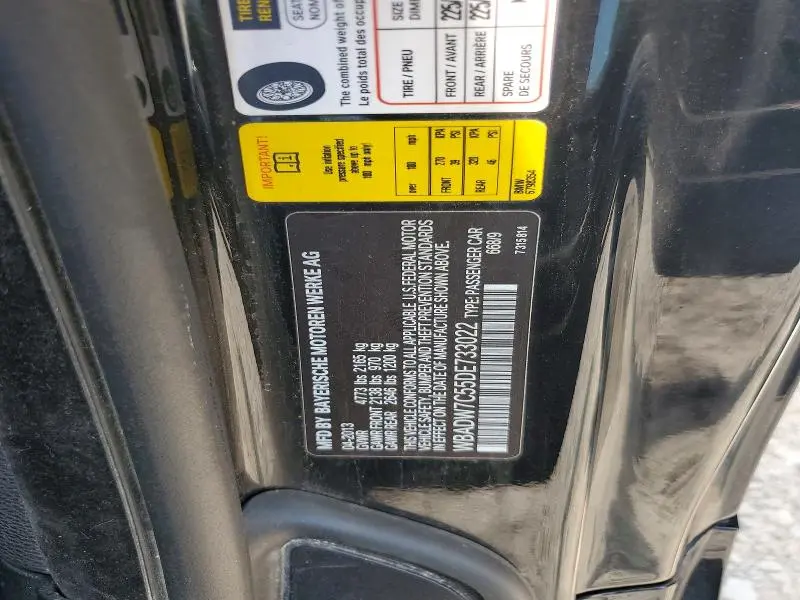 2013 BMW 328 I SULEV  
