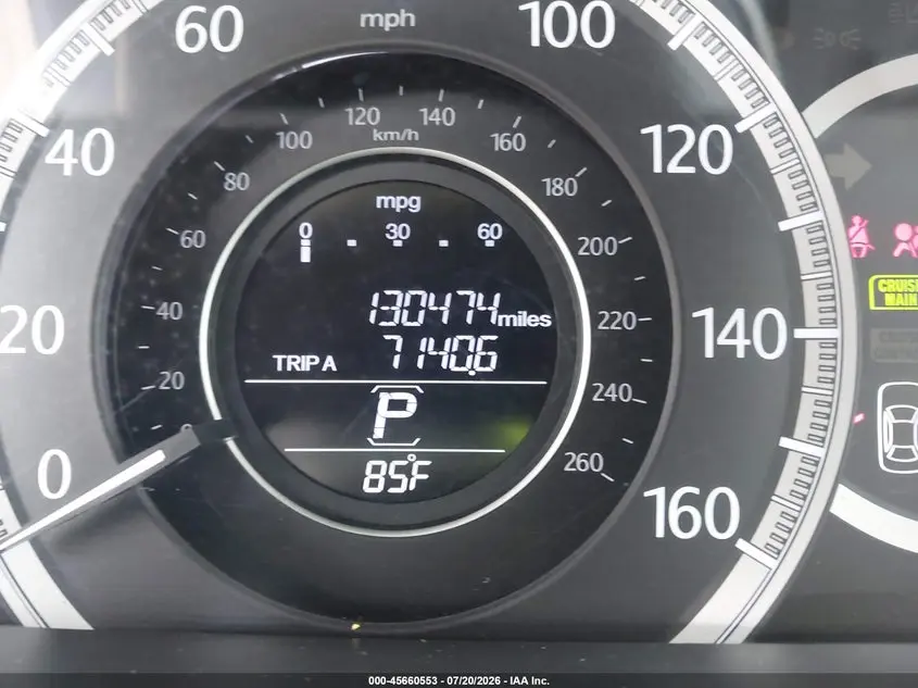 2013 HONDA ACCORD LX
