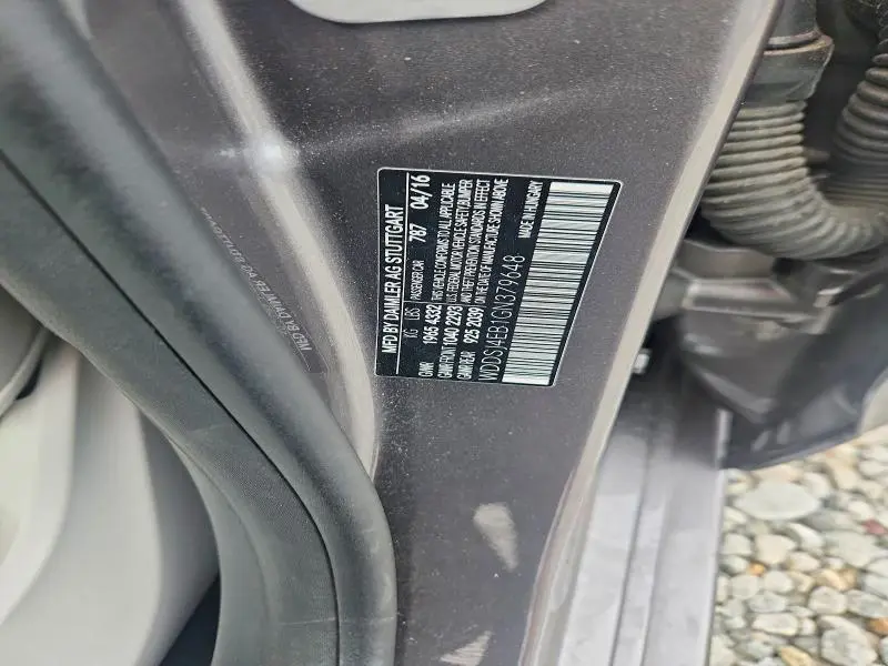 2016 MERCEDES-BENZ CLA 250  