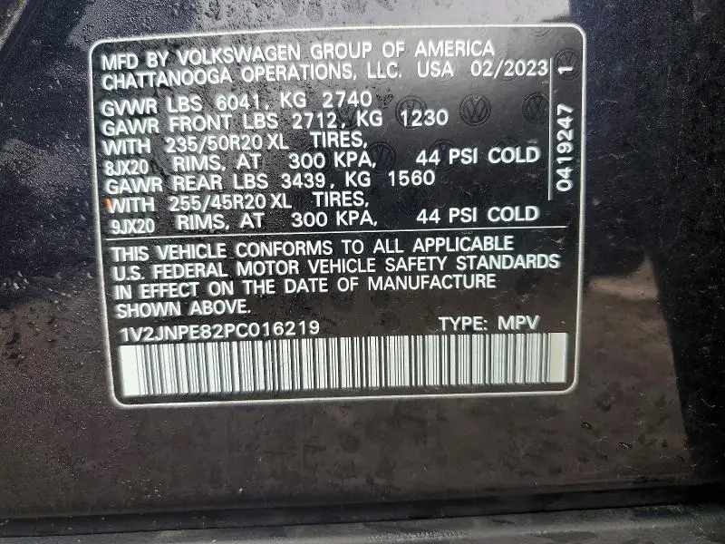 2023 VOLKSWAGEN ID.4 PRO S PLUS  