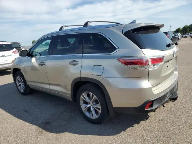 2014 TOYOTA HIGHLANDER XLE  