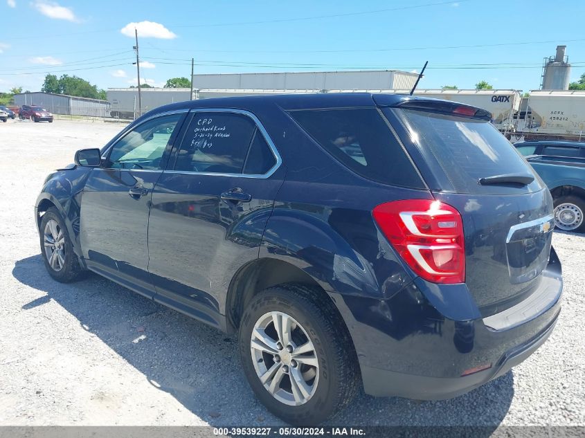 2016 CHEVROLET EQUINOX LS