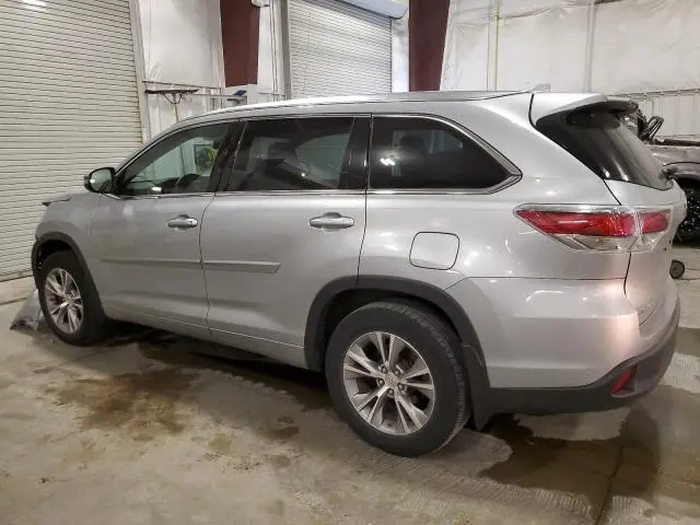 2015 TOYOTA HIGHLANDER XLE  