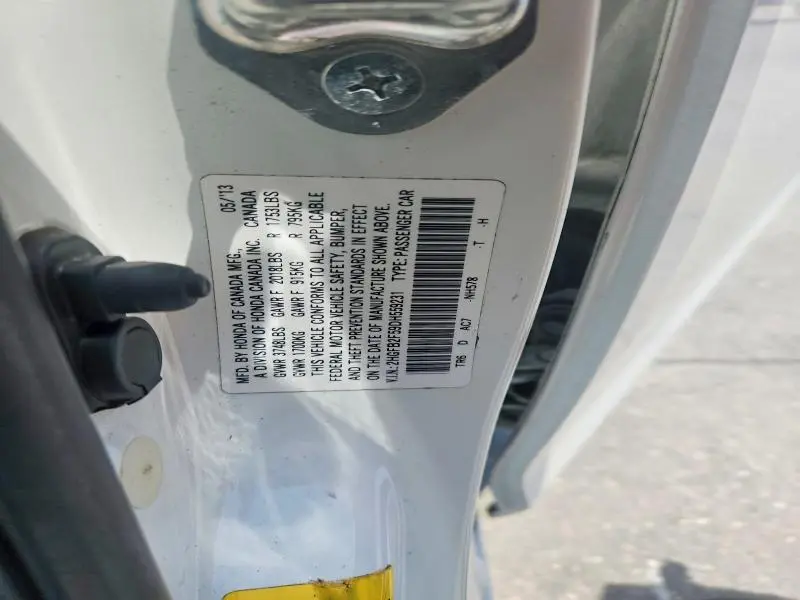 2013 HONDA CIVIC LX  