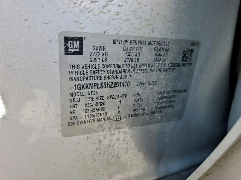 2017 GMC ACADIA DENALI  