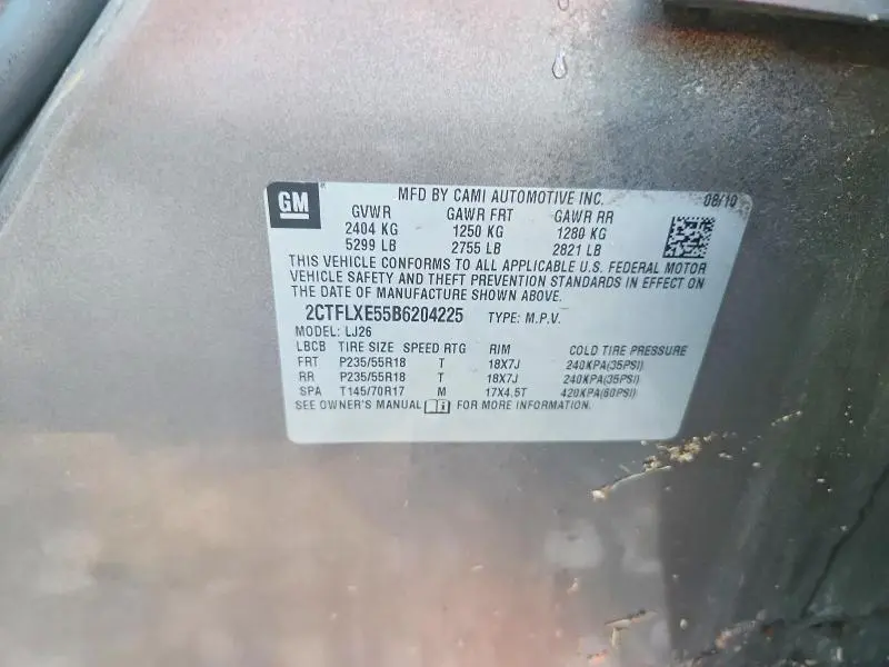 2011 GMC TERRAIN SLT  