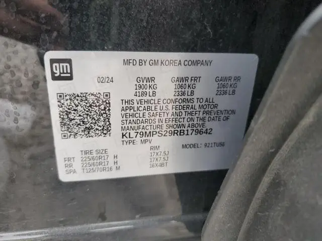 2024 CHEVROLET TRAILBLAZER LT  