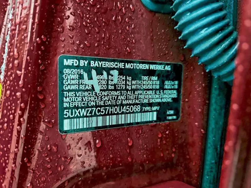 2017 BMW X3 SDRIVE28I  