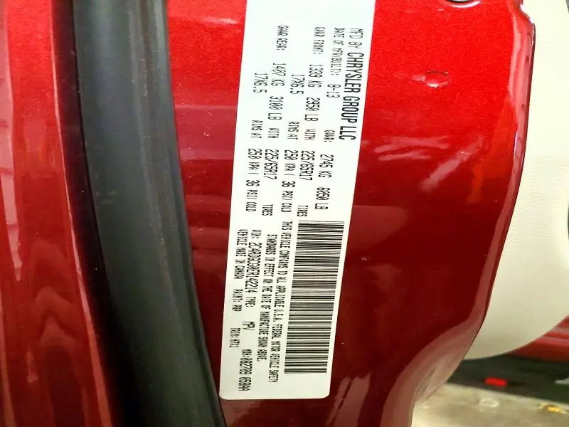 2014 DODGE GRAND CARAVAN SXT  