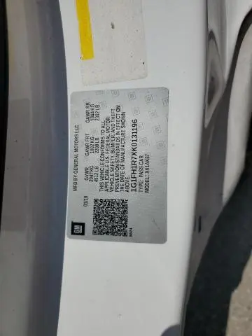 2019 CHEVROLET CAMARO SS  