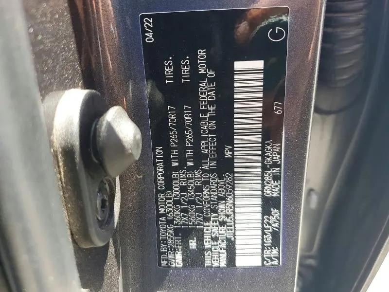 2022 TOYOTA 4RUNNER TRD PRO  