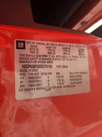 2013 CHEVROLET SILVERADO K1500 LT  