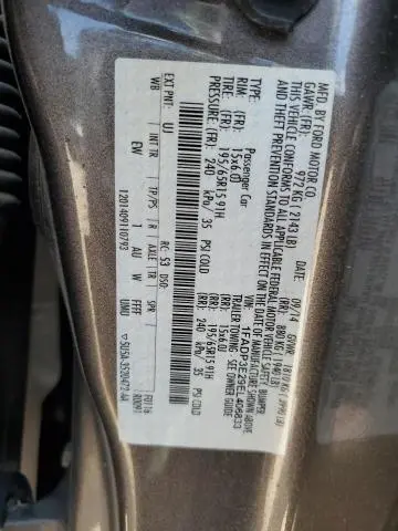 2014 FORD FOCUS S  