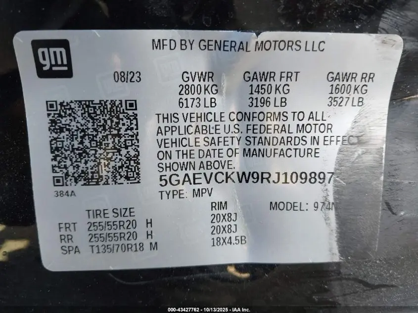 2024 BUICK ENCLAVE AVENIR AWD