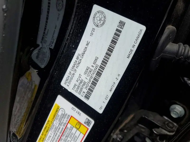 2026 HONDA CIVIC   