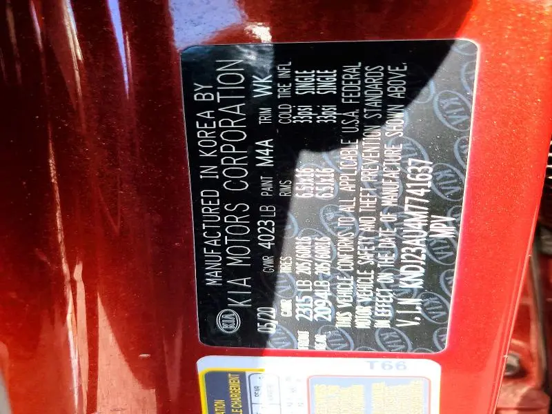 2021 KIA SOUL LX  
