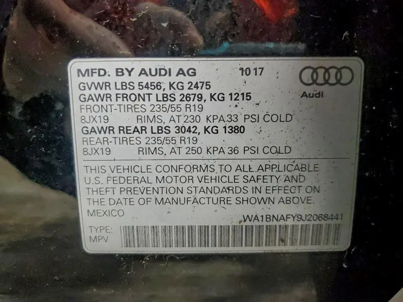 2018 AUDI Q5 PREMIUM PLUS  