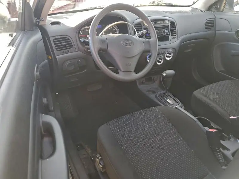 2010 HYUNDAI ACCENT BLUE  