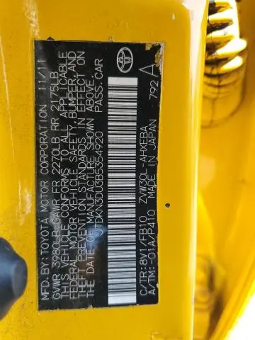 2011 TOYOTA PRIUS   