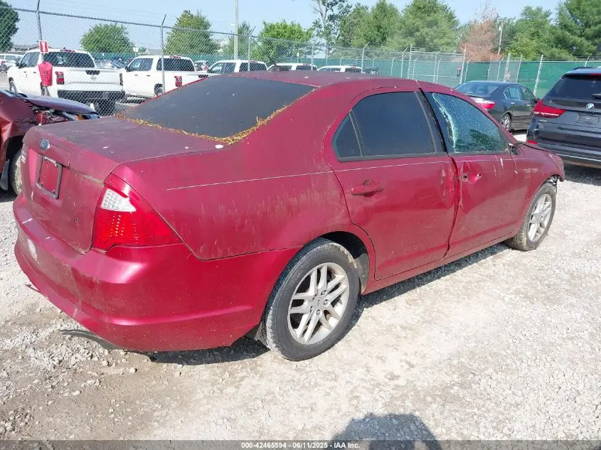 2012 FORD FUSION S