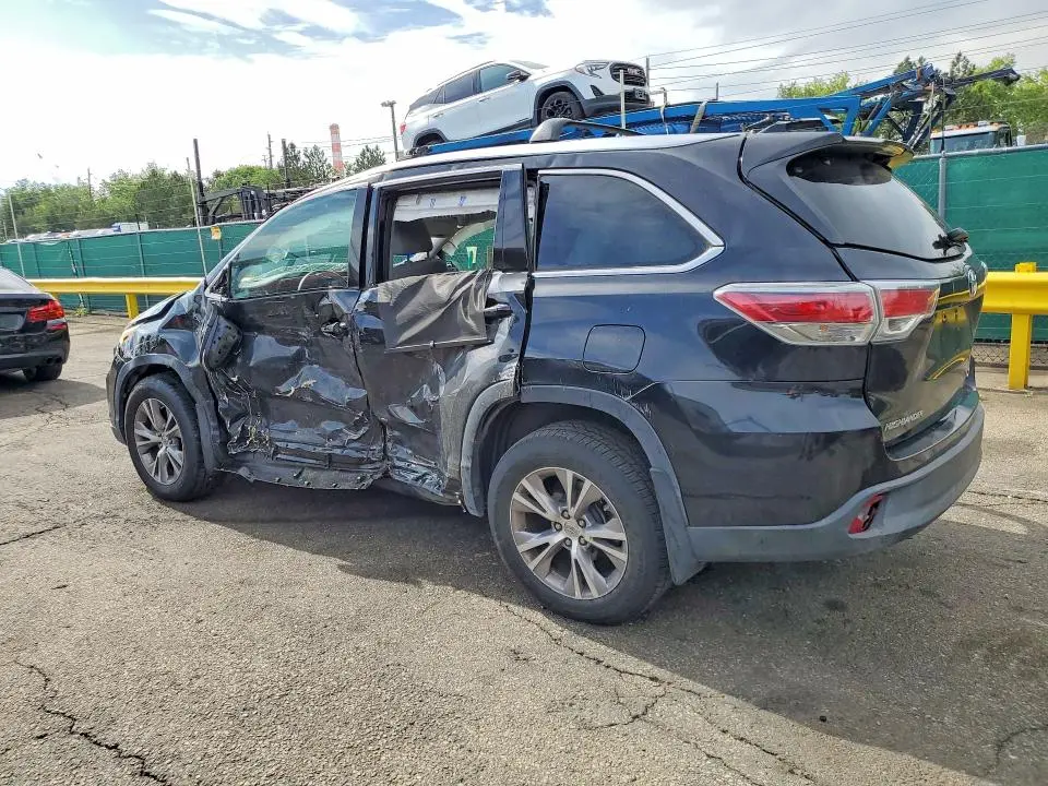 2015 TOYOTA HIGHLANDER XLE  