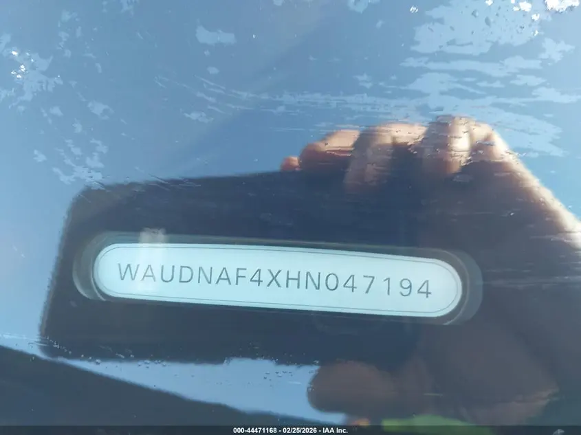 2017 AUDI A4 2.0T SEASON OF AUDI PREMIUM