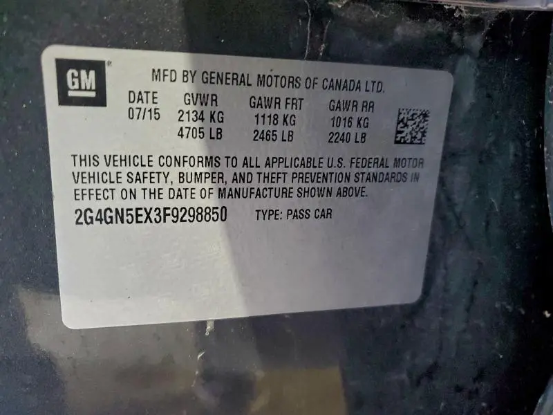 2015 BUICK REGAL PREMIUM  