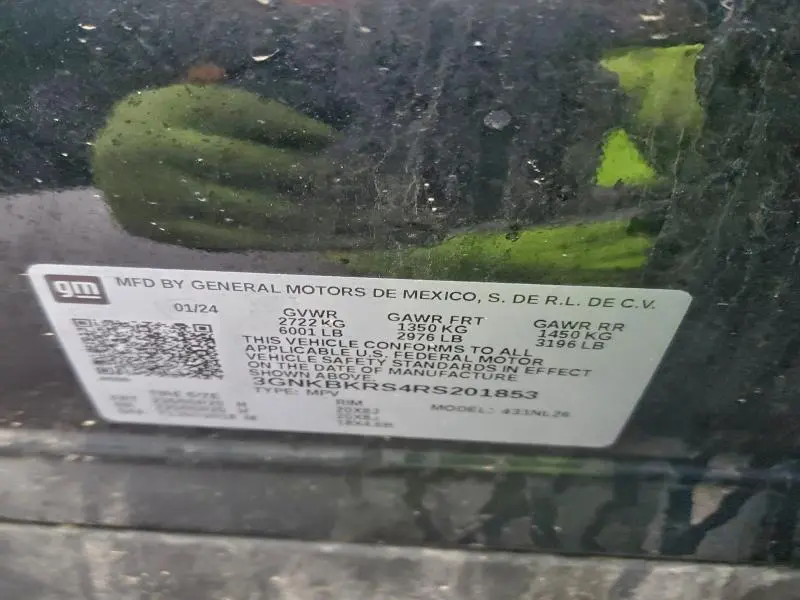 2024 CHEVROLET BLAZER RS  