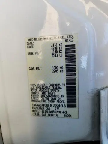 2013 NISSAN MAXIMA S  