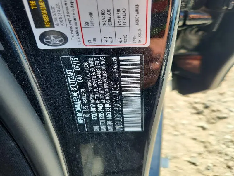 2016 MERCEDES-BENZ S 550  