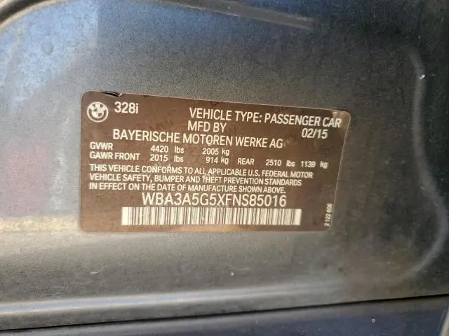 2015 BMW 328 I  