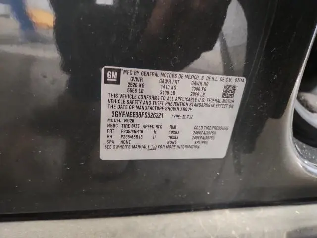 2015 CADILLAC SRX LUXURY COLLECTION  