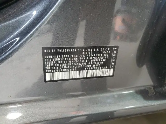 2025 VOLKSWAGEN JETTA SE  
