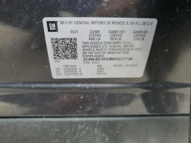 2021 CHEVROLET BLAZER 2LT  