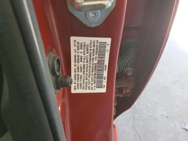 2020 HONDA CIVIC   