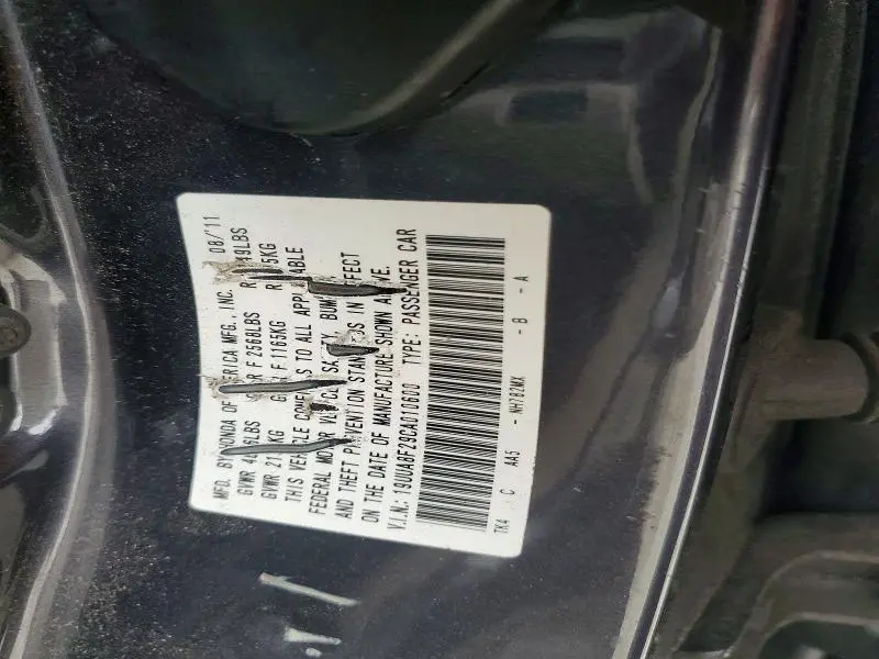 2012 ACURA TL   