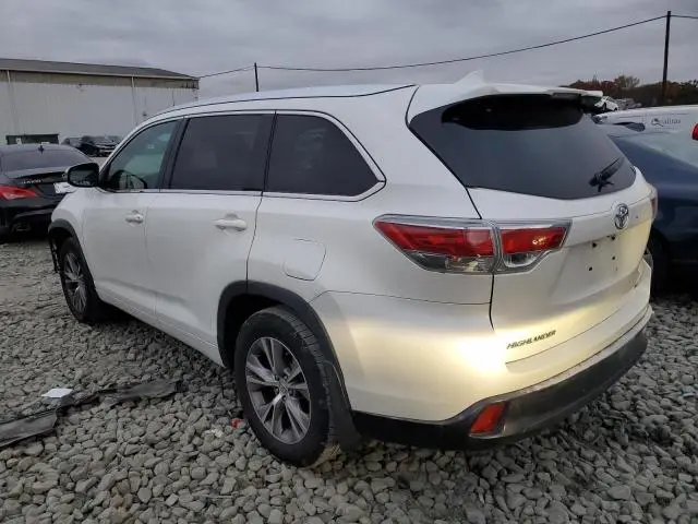 2014 TOYOTA HIGHLANDER XLE  